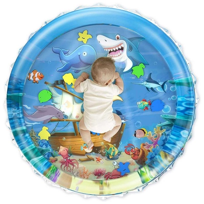 Tapis d'eau bébé, tapis de jeu aquatique sans BPA, jouet bébé 3 6