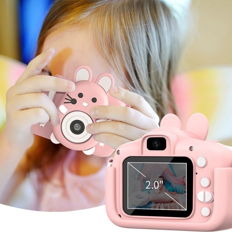 Mini Caméra Photo Et Vidéo Numérique Pour Enfants, Écran Hd De 2.0
