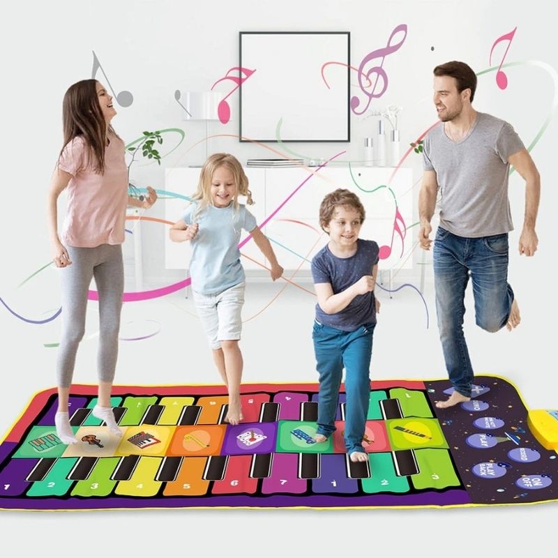 Tapis de piano, tapis de danse Tapis de piano pour enfants