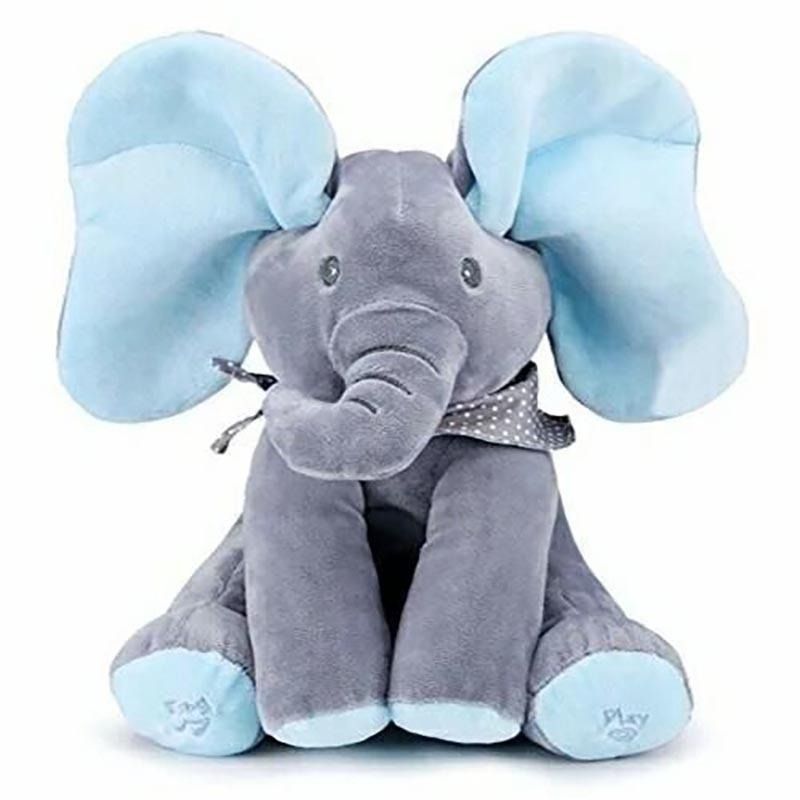 Chaussons Animaux Elephant Bleu