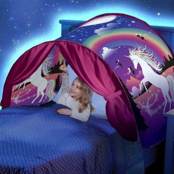 Tente de rêve Kids Fort  S'attache à n'importe quel lit d'enfant