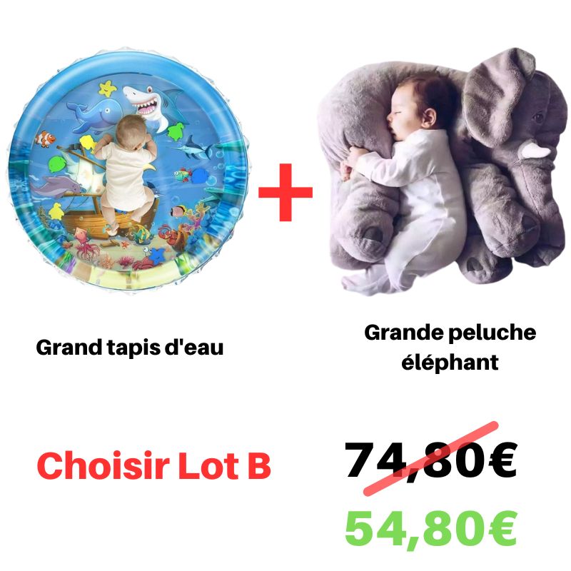 BABY PAD ™ - Tapis de Jeu d'Eau Gonflable pour Bébé - Tapis d