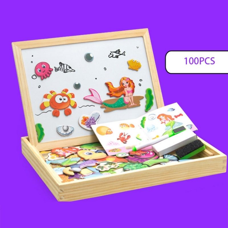 Tableau d'activités magnétique Montessori pour enfants de 3 ans et plu –  Ludikid