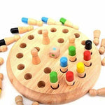 Jeu de société Memory Stick en bois | Le jeu de société idéal pour enfants et adultes - https://jeux-educatifs-enfants