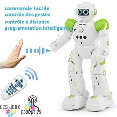 Robot télécommandé intelligent, avec contrôle infrarouge et détection de  geste, pour jouet pour enfants 