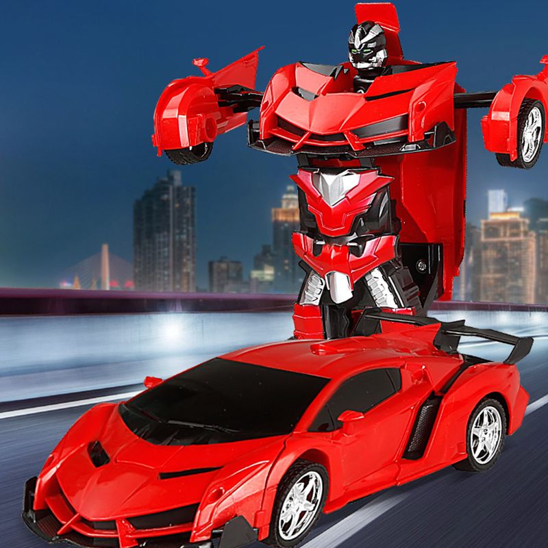 Voiture Télécommandée Transformers robot – Ferrari Bleu - GOCI