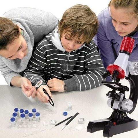 Microscope Intelligent, Jouets Éducatifs et Scientifiques pour les Enfants  +8 Ans
