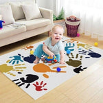 Tapis de jeu Empreinte Multicolore - Tapis de jeu enfant