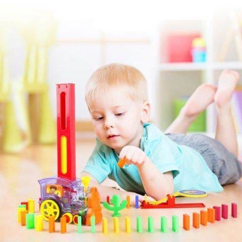 Jeu de Train Domino Éducatif avec Lumières et Musique - VENDEX | The Jeu de Train Domino Éducatif avec Lumières et Musique - VENDEX | The