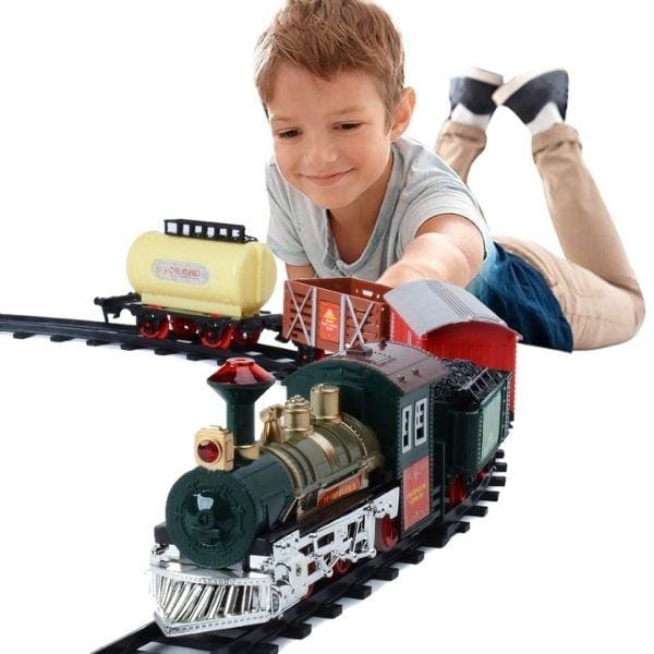 Enfants Train Électrique Jouet Magnétique Rail Train Jouet